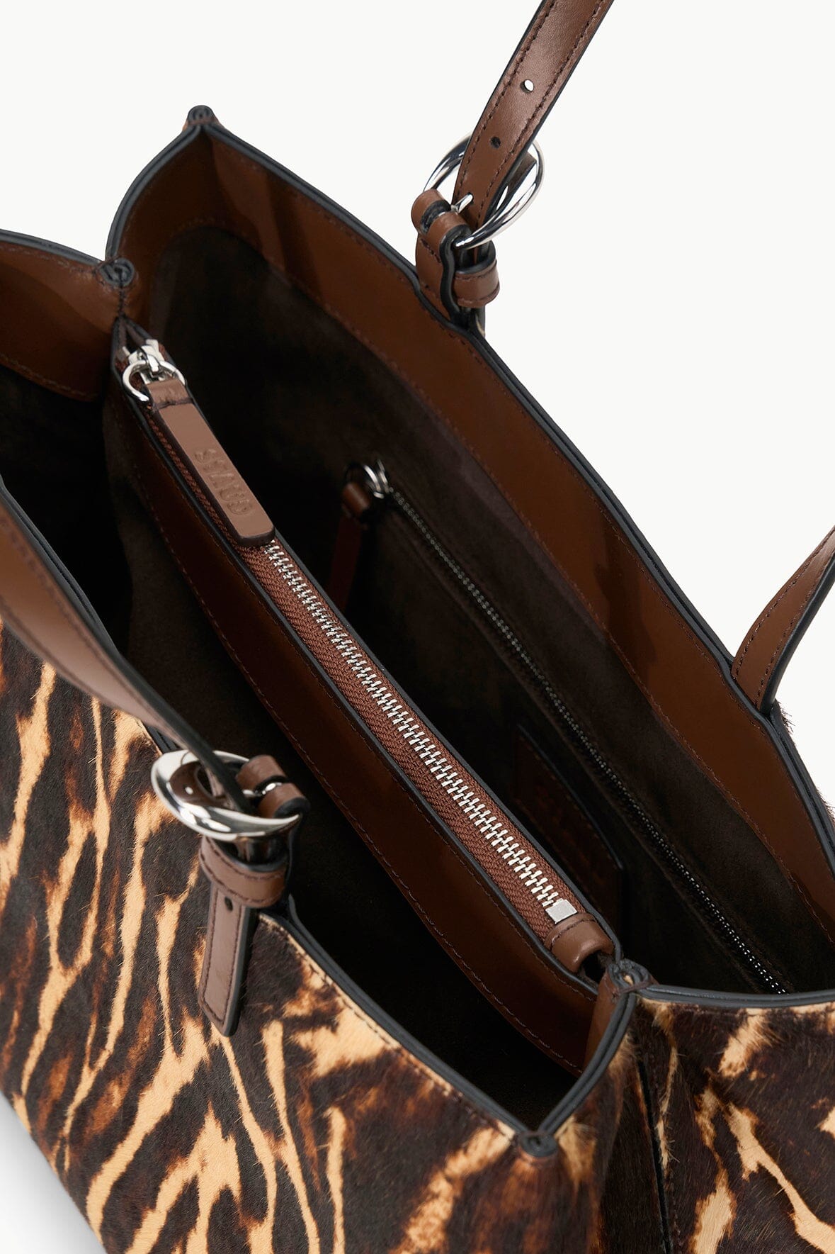 Image BRANDO BAG | LADY LEOPARD CACAO 5 of 6 and Clicking this image will trigger a zoom pop-up