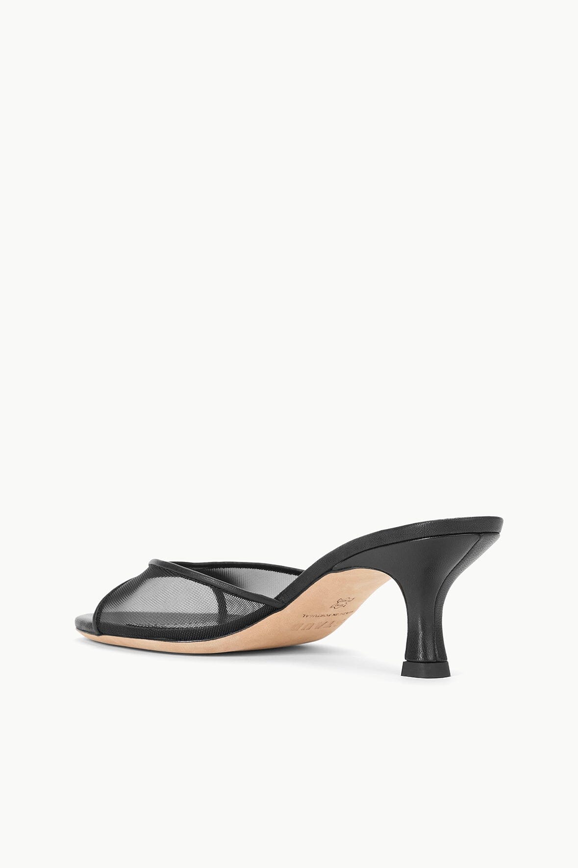 【関税込み】Staud ブラック Brigitte ミュール BRIGITTE MULE BLACK WOVEN