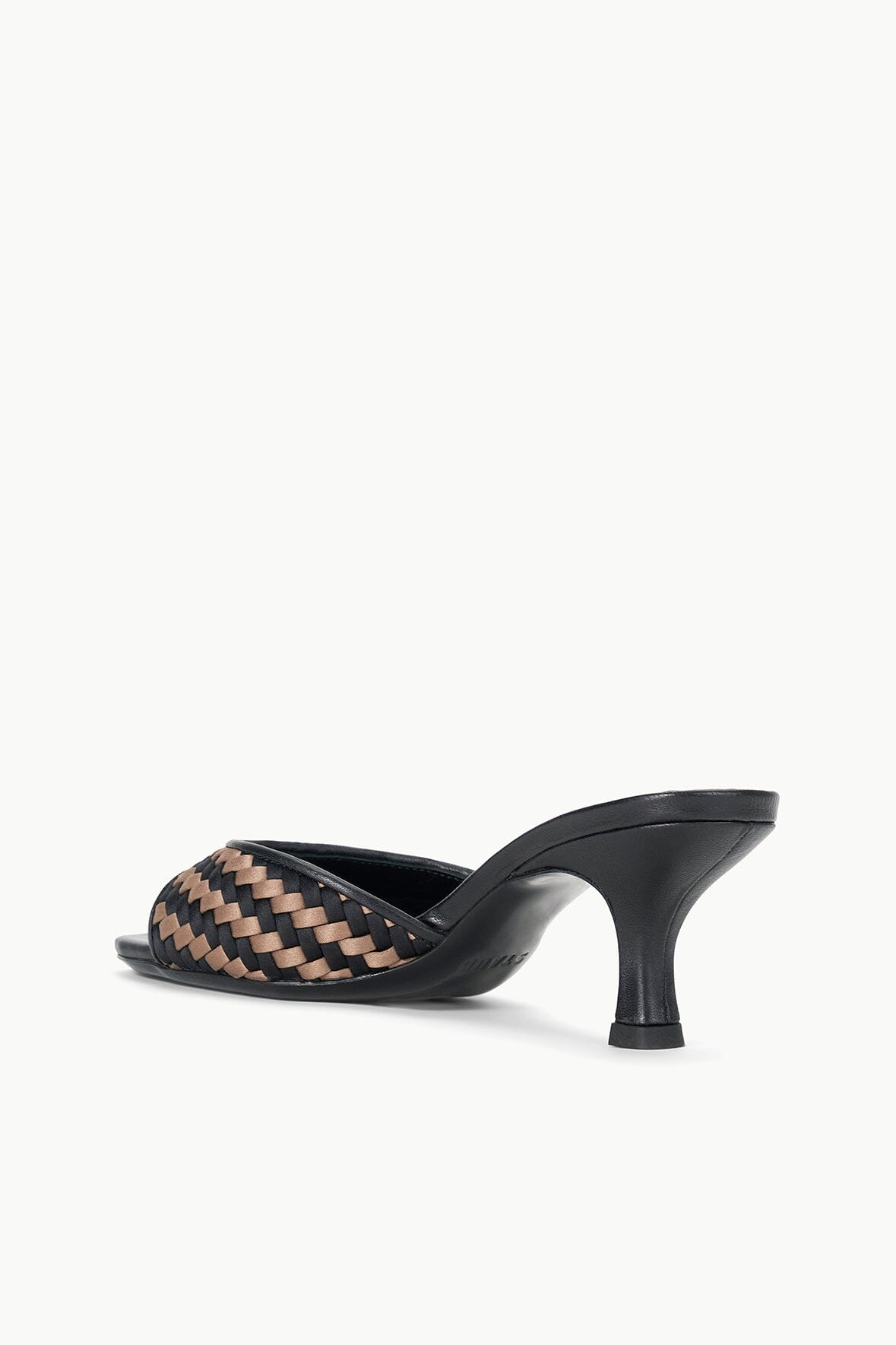 【関税込み】Staud ブラック Brigitte ミュール BRIGITTE MULE BLACK WOVEN