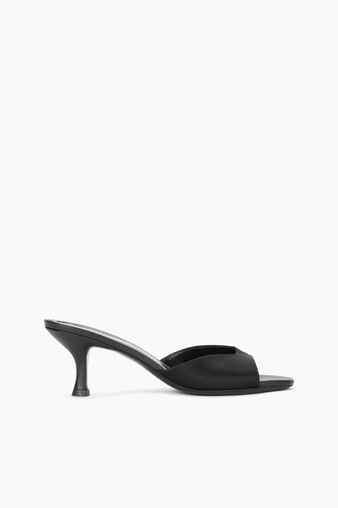 Image BRIGITTE MULE | BLACK SATIN 1 of 7 and Clicking this image will trigger a zoom pop-up