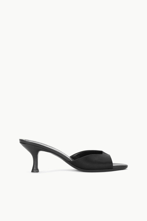 Go to BRIGITTE MULE BLACK SATIN view 1