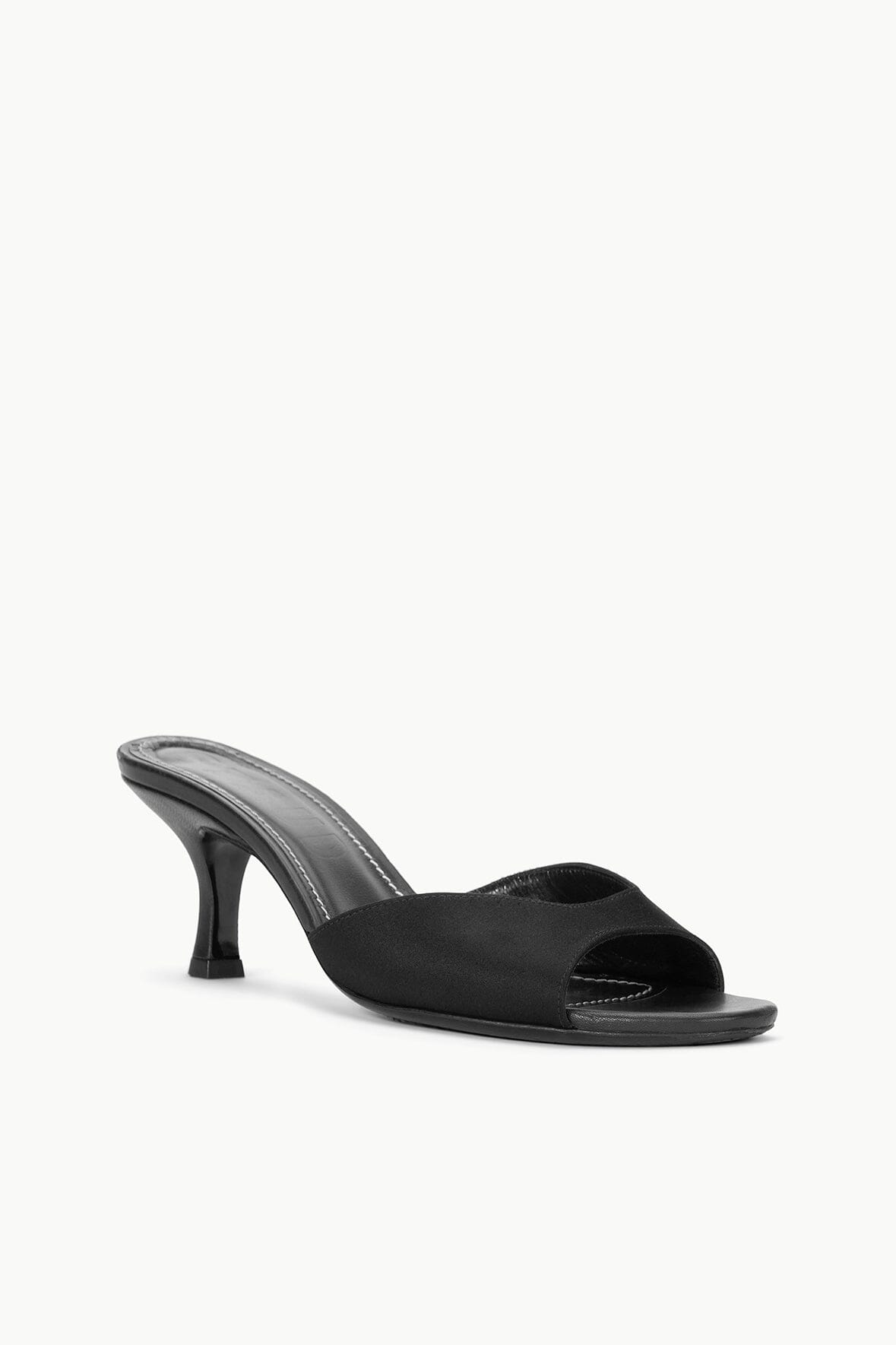 Image BRIGITTE MULE | BLACK SATIN 3 of 7 and Clicking this image will trigger a zoom pop-up