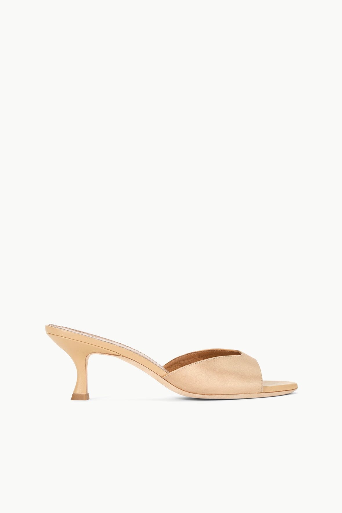 BRIGITTE SATIN MULE
