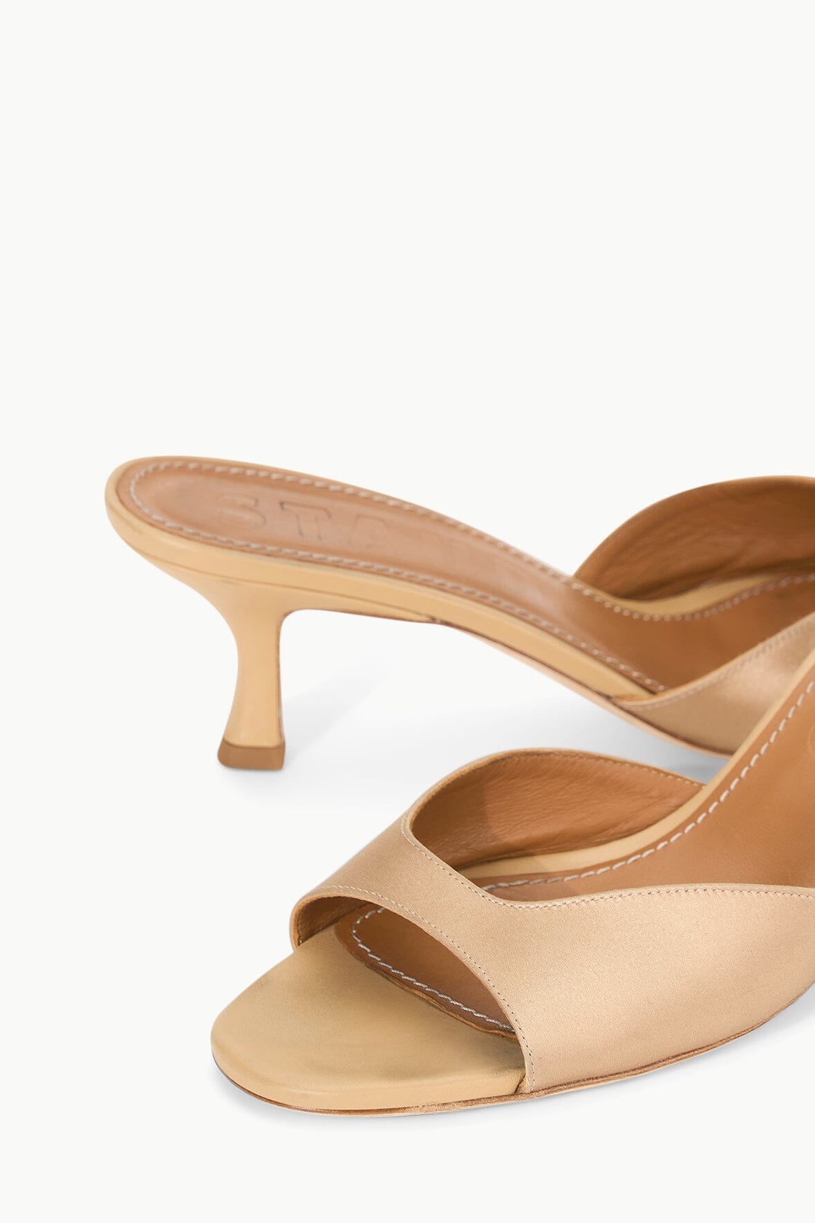 Image BRIGITTE MULE | CAMEL SATIN 4 of 5 and Clicking this image will trigger a zoom pop-up