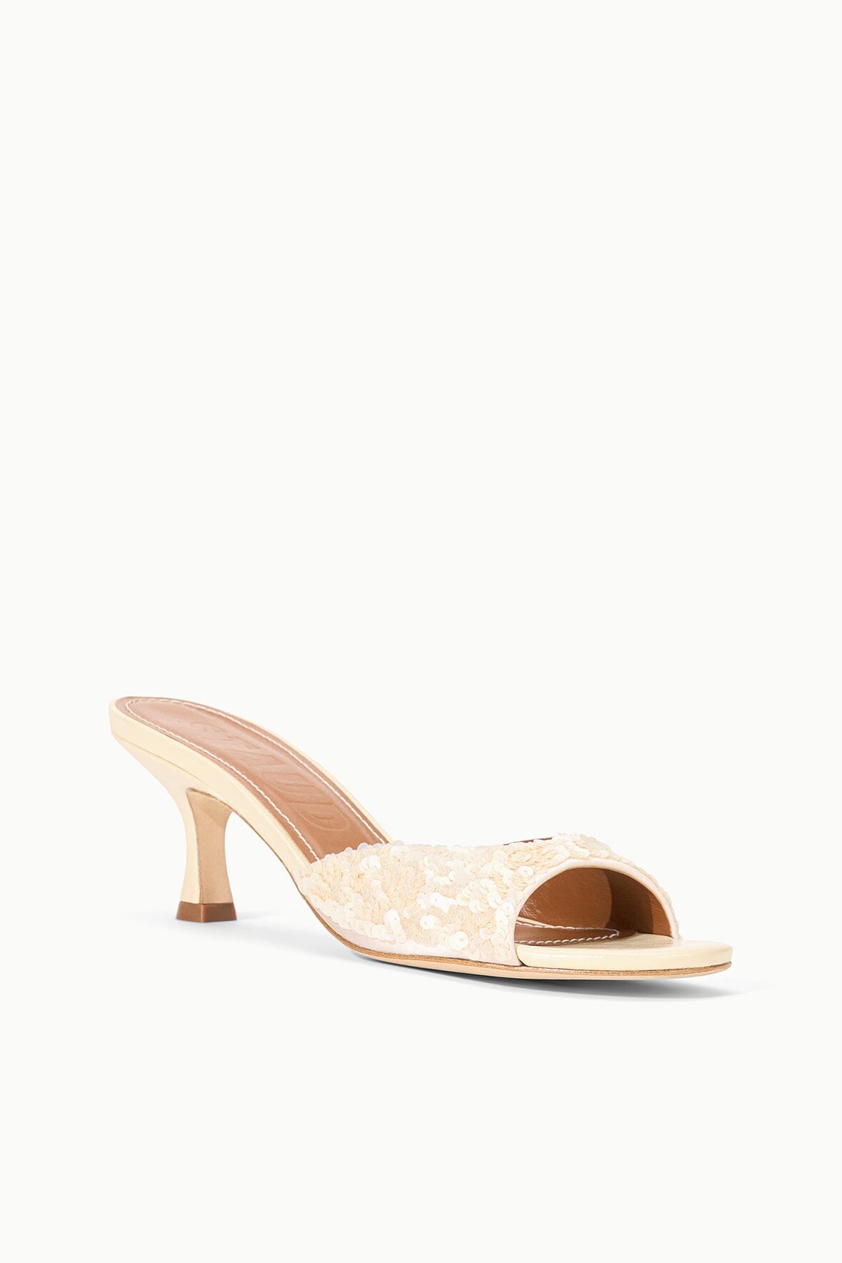 Image BRIGITTE MULE | CREAM SEQUINS 3 of 7 and Clicking this image will trigger a zoom pop-up
