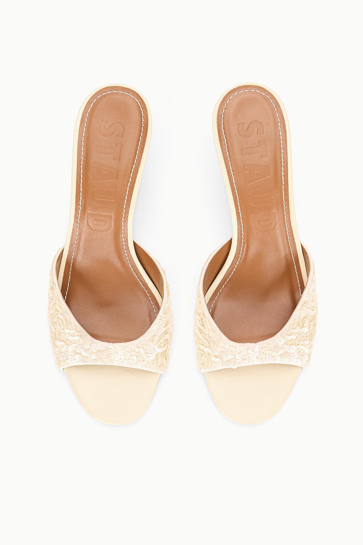 【関税込み】Staud タン Brigitte ミュール BRIGITTE MULE TAN SUEDE