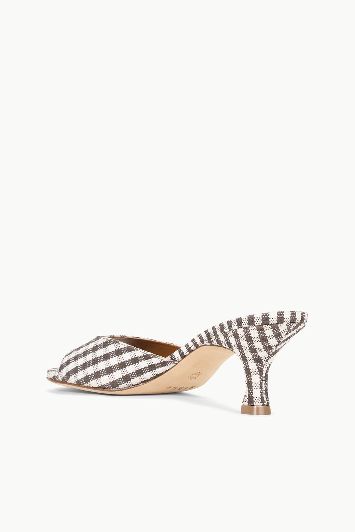 Image BRIGITTE MULE | DARK CHOCOLATE MICRO CHECK 7 of 7 and Clicking this image will trigger a zoom pop-up