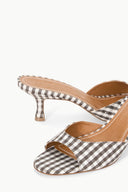 Image BRIGITTE MULE | DARK CHOCOLATE MICRO CHECK 6 of 7