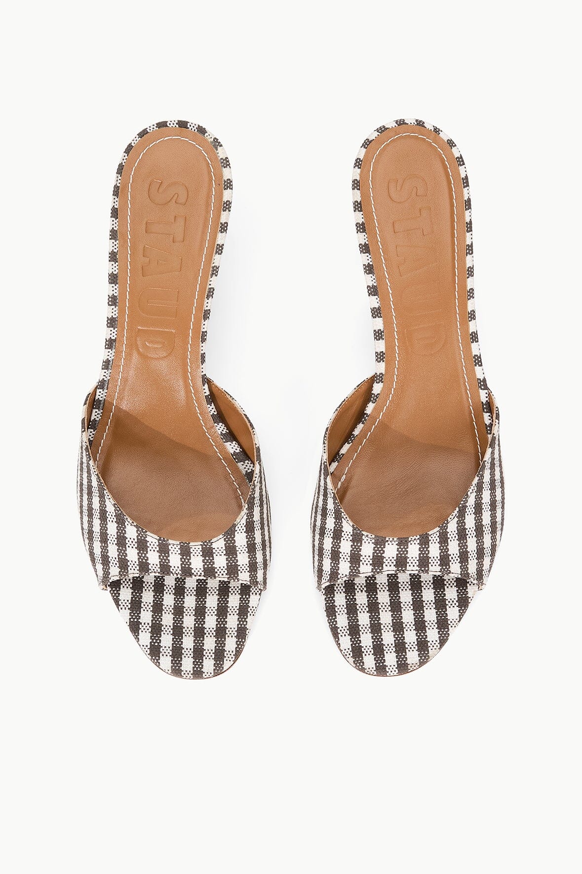 Image BRIGITTE MULE | DARK CHOCOLATE MICRO CHECK 5 of 7 and Clicking this image will trigger a zoom pop-up