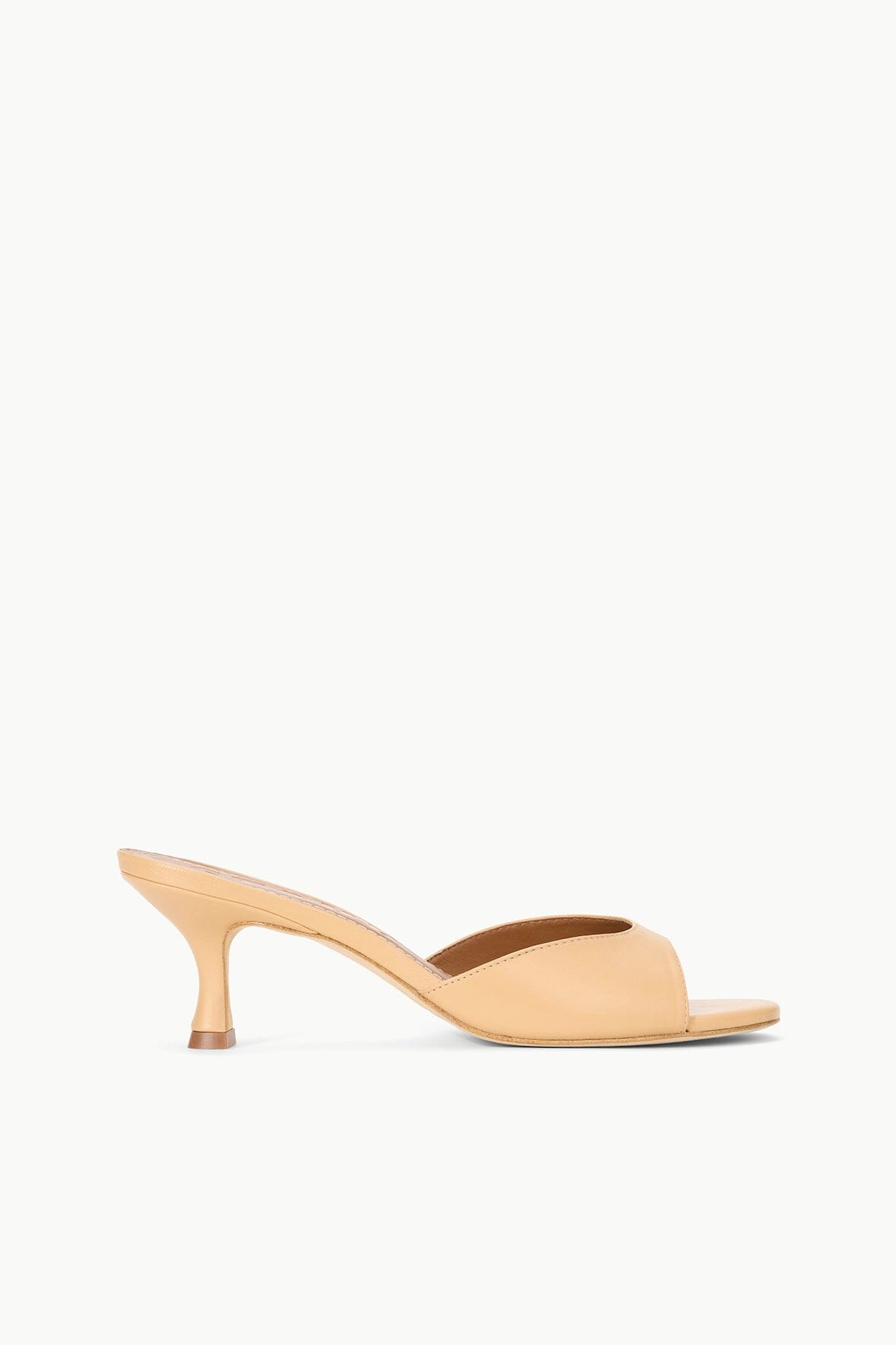 BRIGITTE LEATHER MULE PORCINI