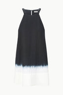 Image CABO LINEN DRESS | ONYX TIE DYE 7 of 7