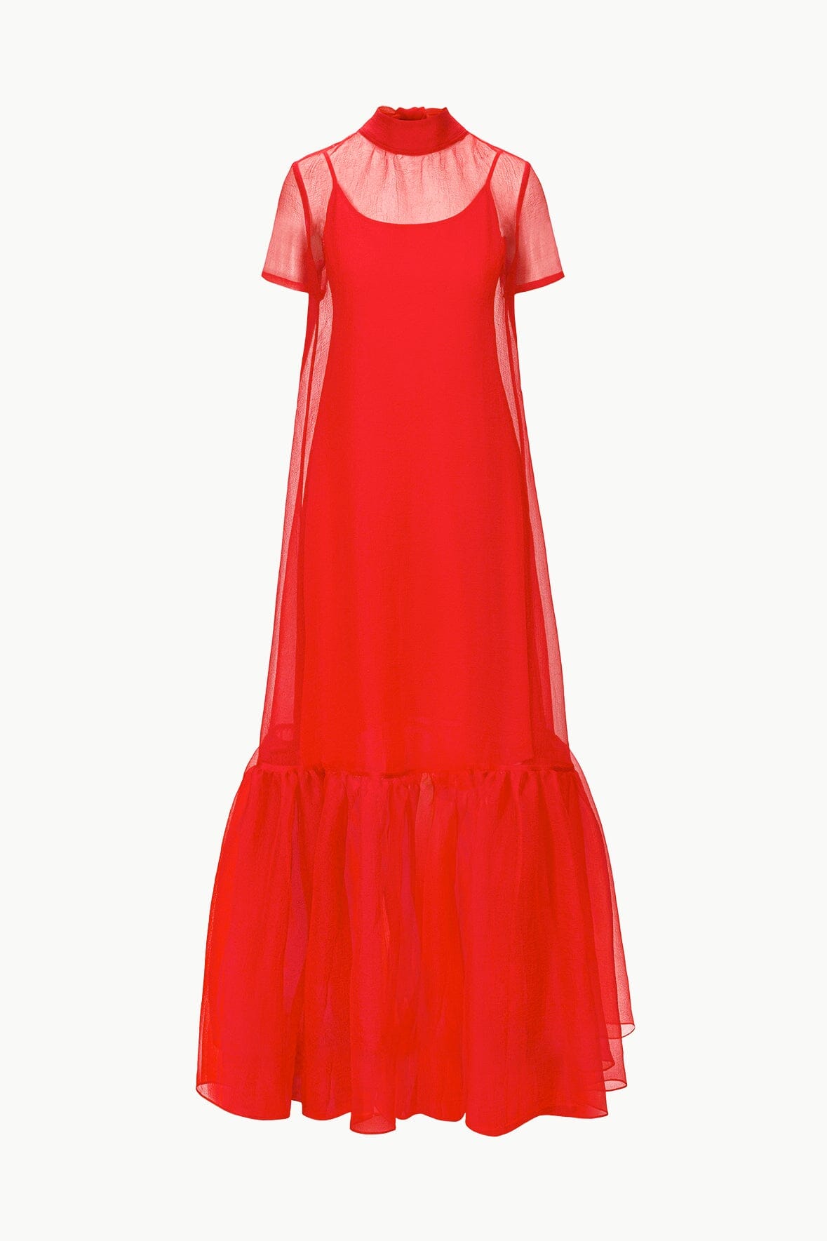 CALLUNA DRESS RED ROSE