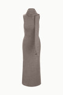 Image CANAL MIDI DRESS | TRUFFLE 8 of 8
