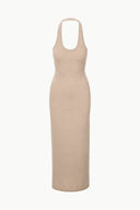 Image CANELA CASHMERE DRESS | STONE 7 of 7