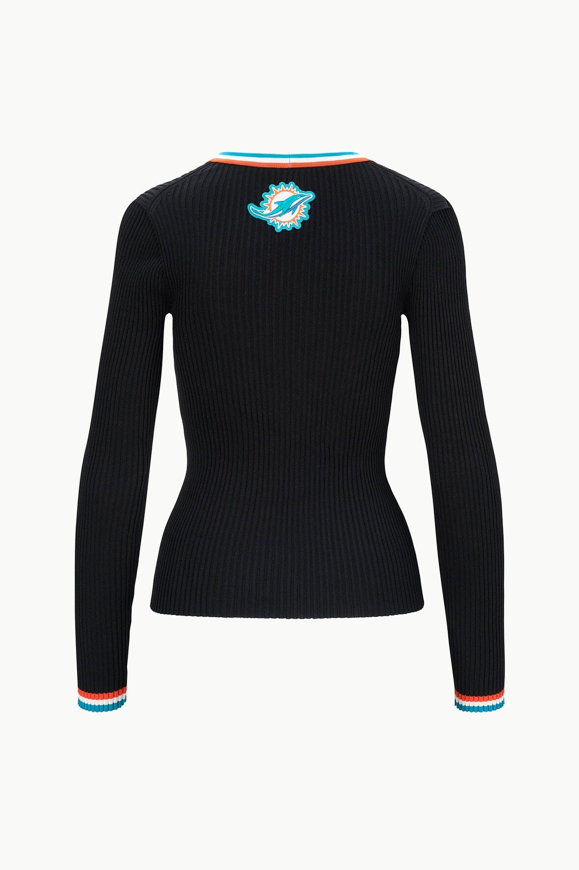 Image THE STAUD NFL CARGO SWEATER | DOLPHINS 6 of 6 and Clicking this image will trigger a zoom pop-up