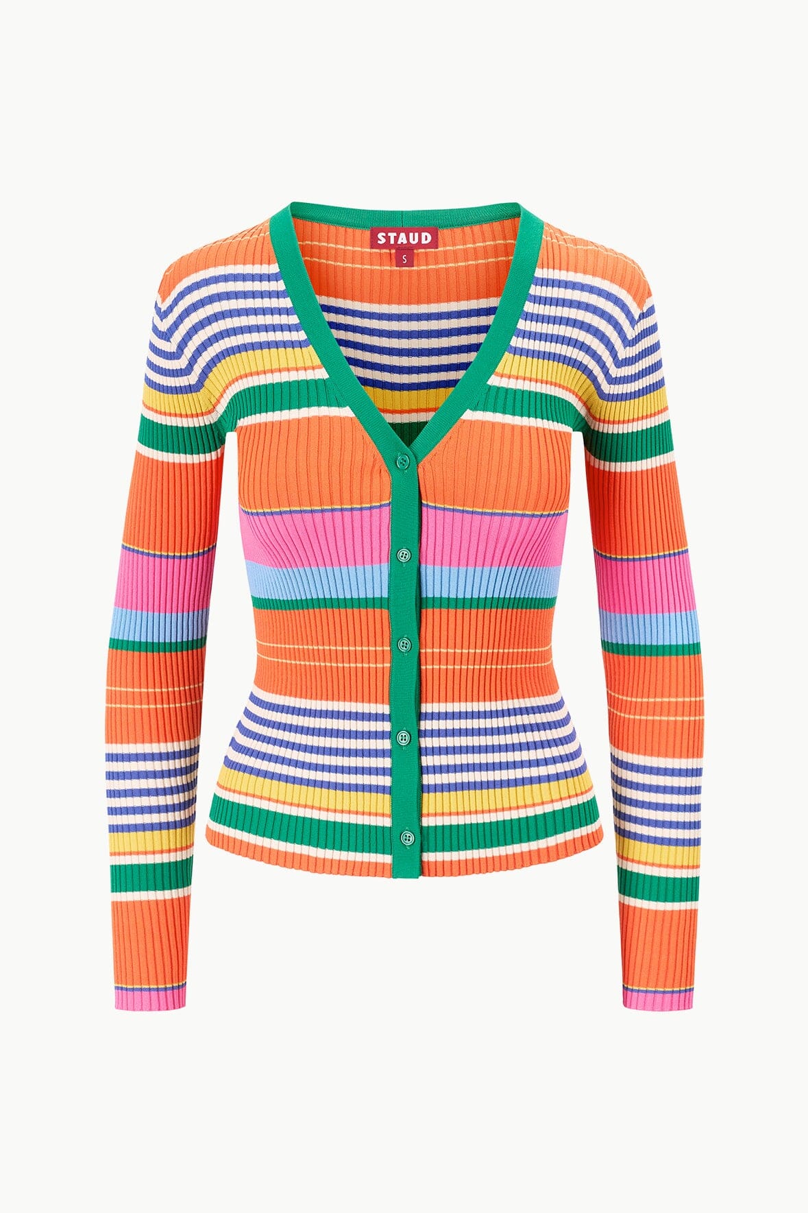 CARGO SWEATER | MULTI BAYADERE STRIPE - Slide 4 of 4