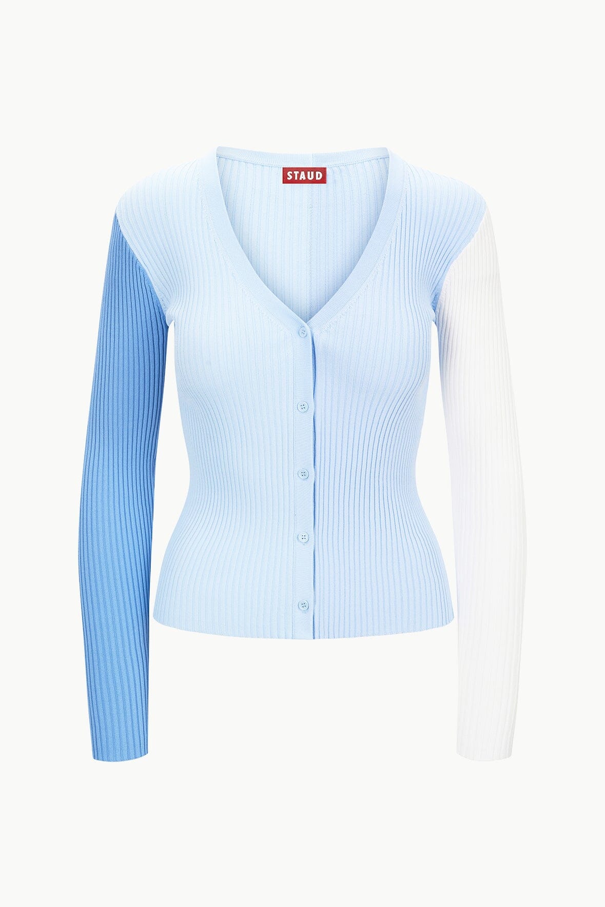 Image CARGO SWEATER | PERIWINKLE MULTI 5 of 5 and Clicking this image will trigger a zoom pop-up