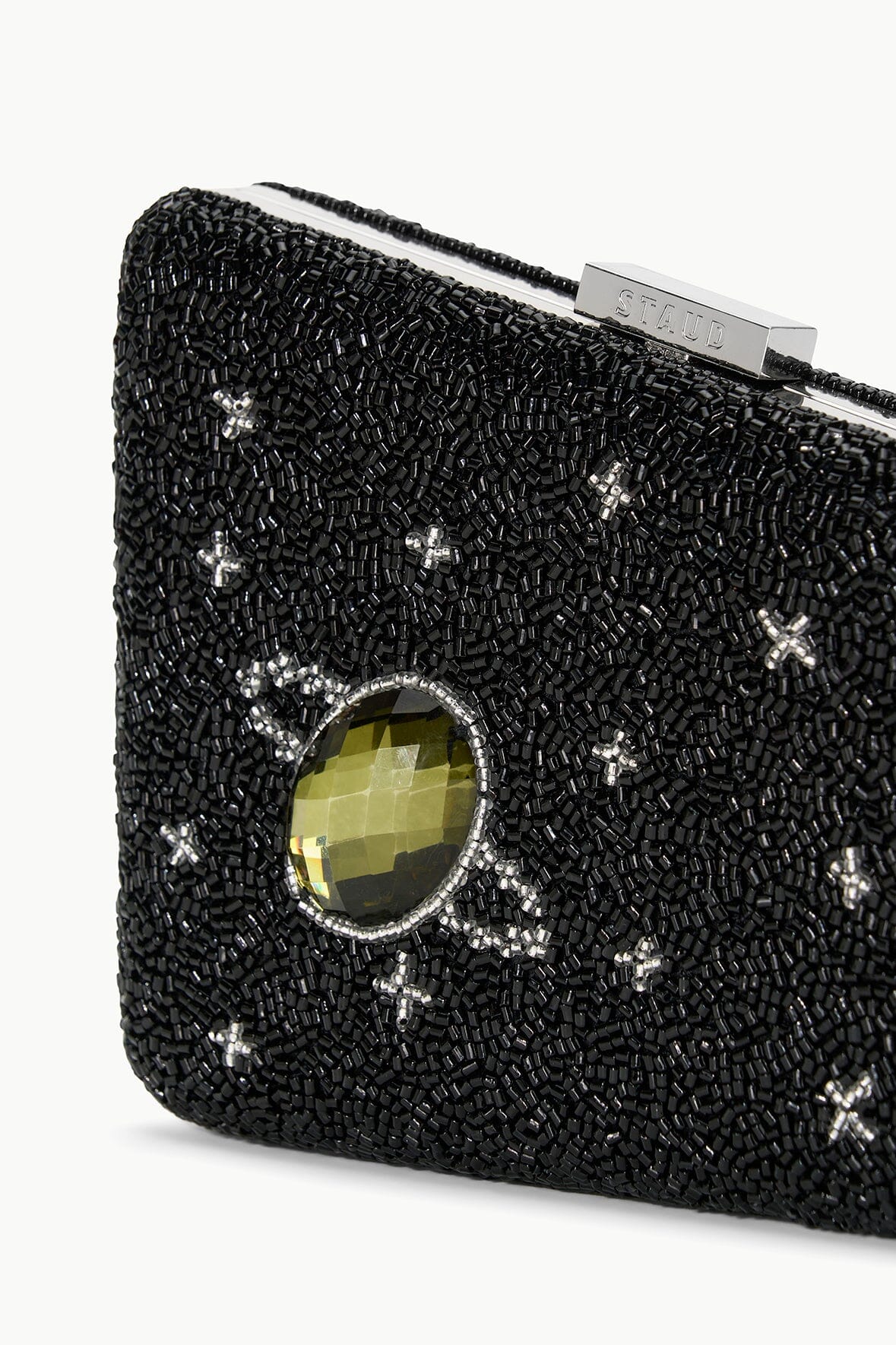 Image CARMELLA BEADED CLUTCH | BLACK CELESTIAL 5 of 7 and Clicking this image will trigger a zoom pop-up