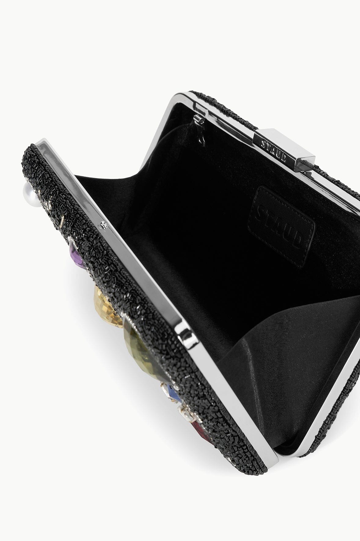 Image CARMELLA BEADED CLUTCH | BLACK CELESTIAL 6 of 7 and Clicking this image will trigger a zoom pop-up