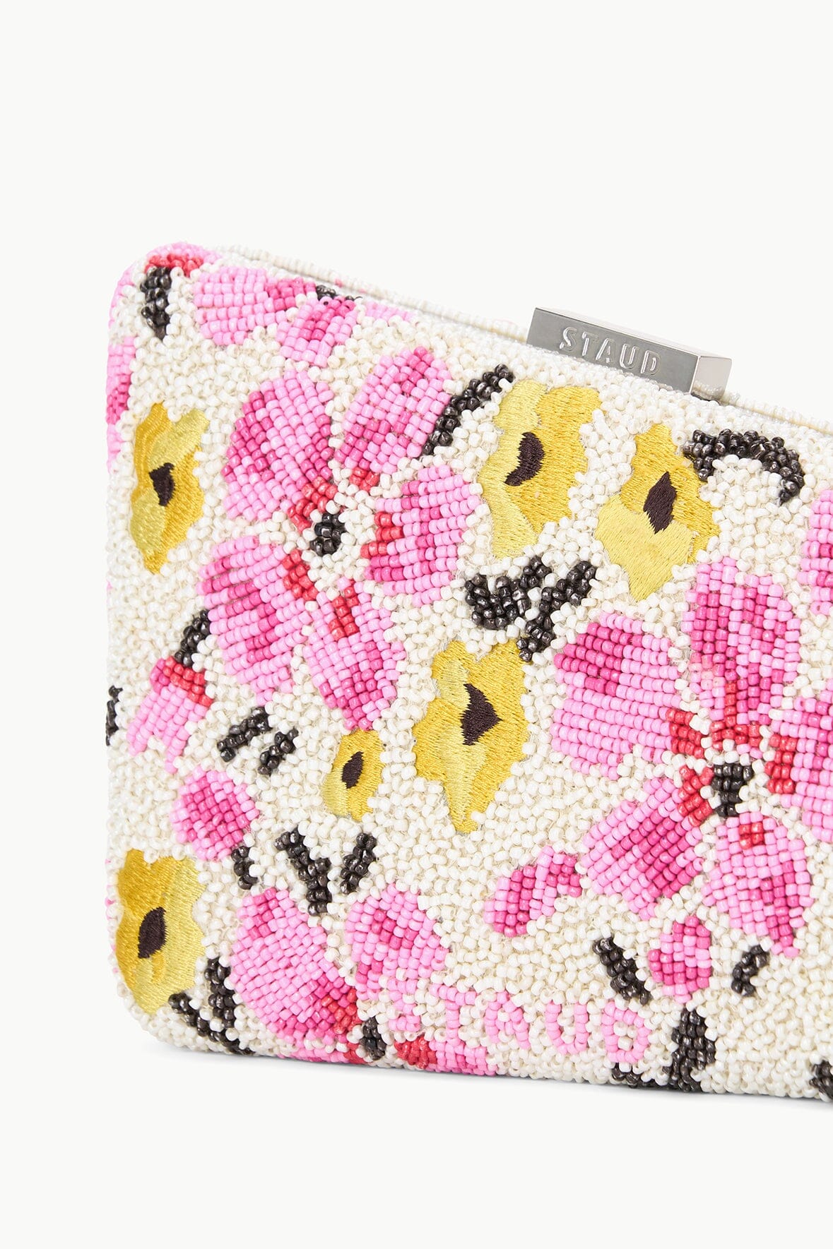 Image CARMELLA BEADED CLUTCH | BLOSSOM FLORAL 7 of 7 and Clicking this image will trigger a zoom pop-up