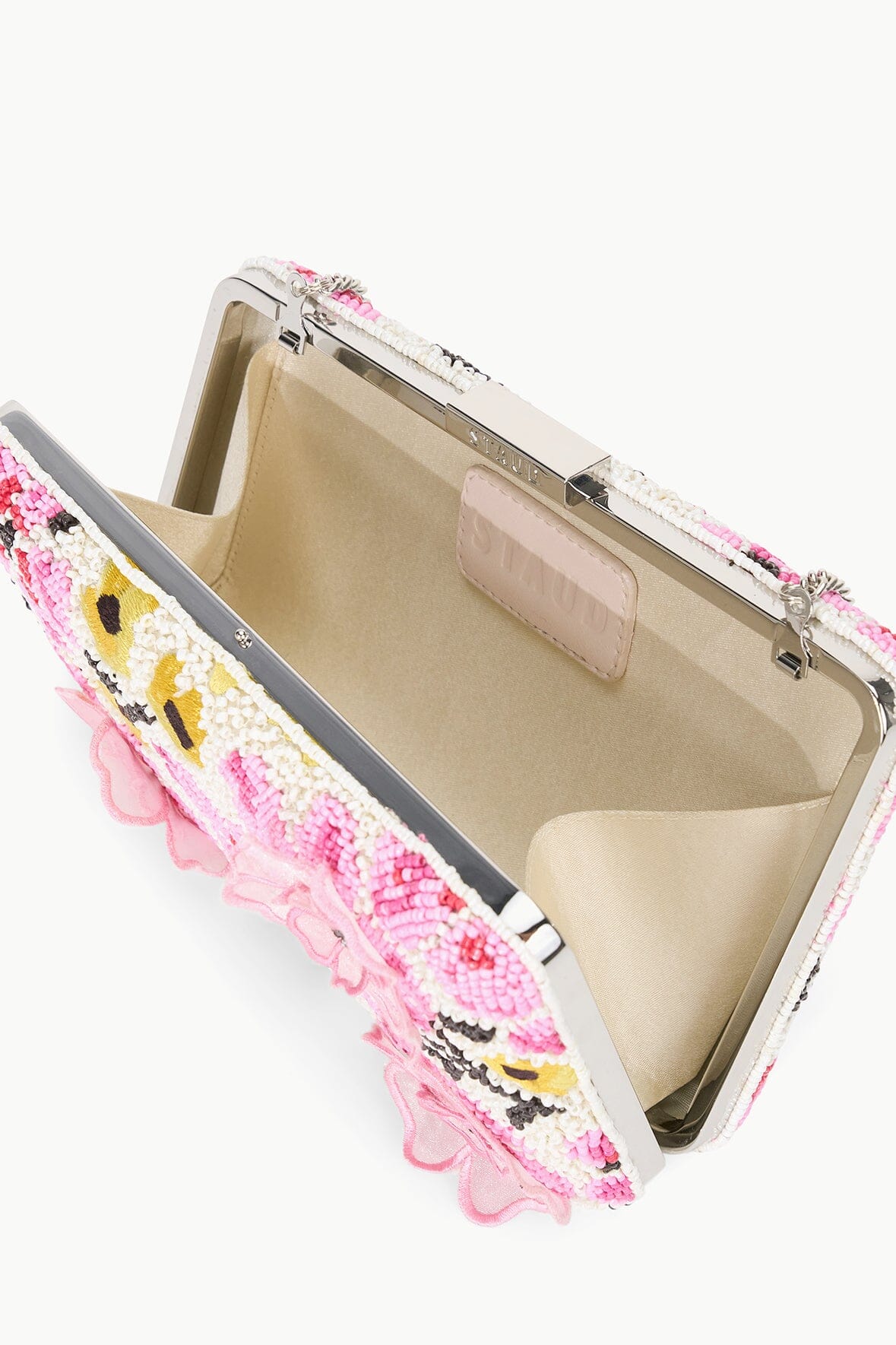 Image CARMELLA BEADED CLUTCH | BLOSSOM FLORAL 5 of 7 and Clicking this image will trigger a zoom pop-up