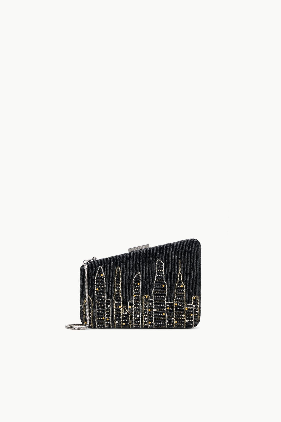 Image CARMELLA BEADED CLUTCH | NYC SKYLINE 1 of 7 and Clicking this image will trigger a zoom pop-up