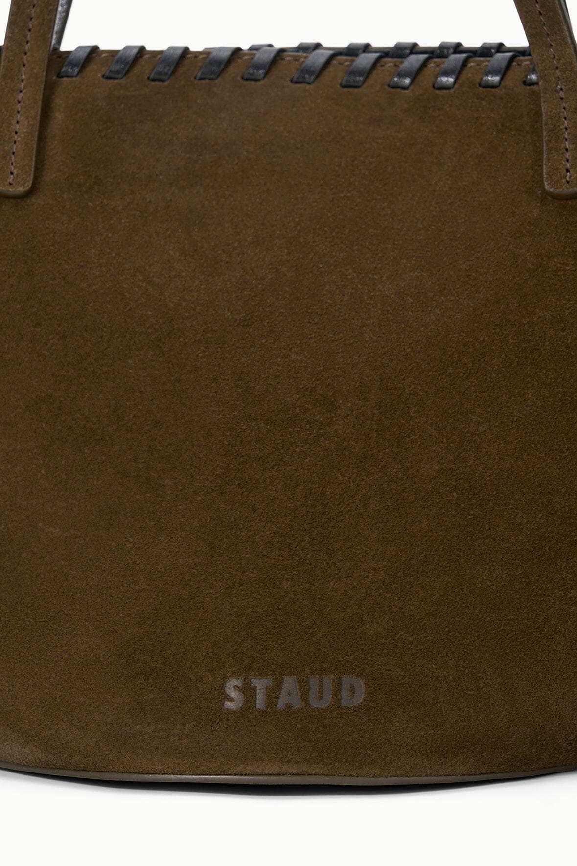 STAUD CARO BUCKET BAG TRUFFLE