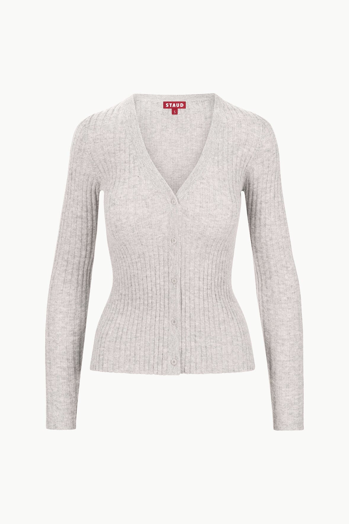 Image CARGO CASHMERE SWEATER | HEATHER GREY 4 of 4 and Clicking this image will trigger a zoom pop-up