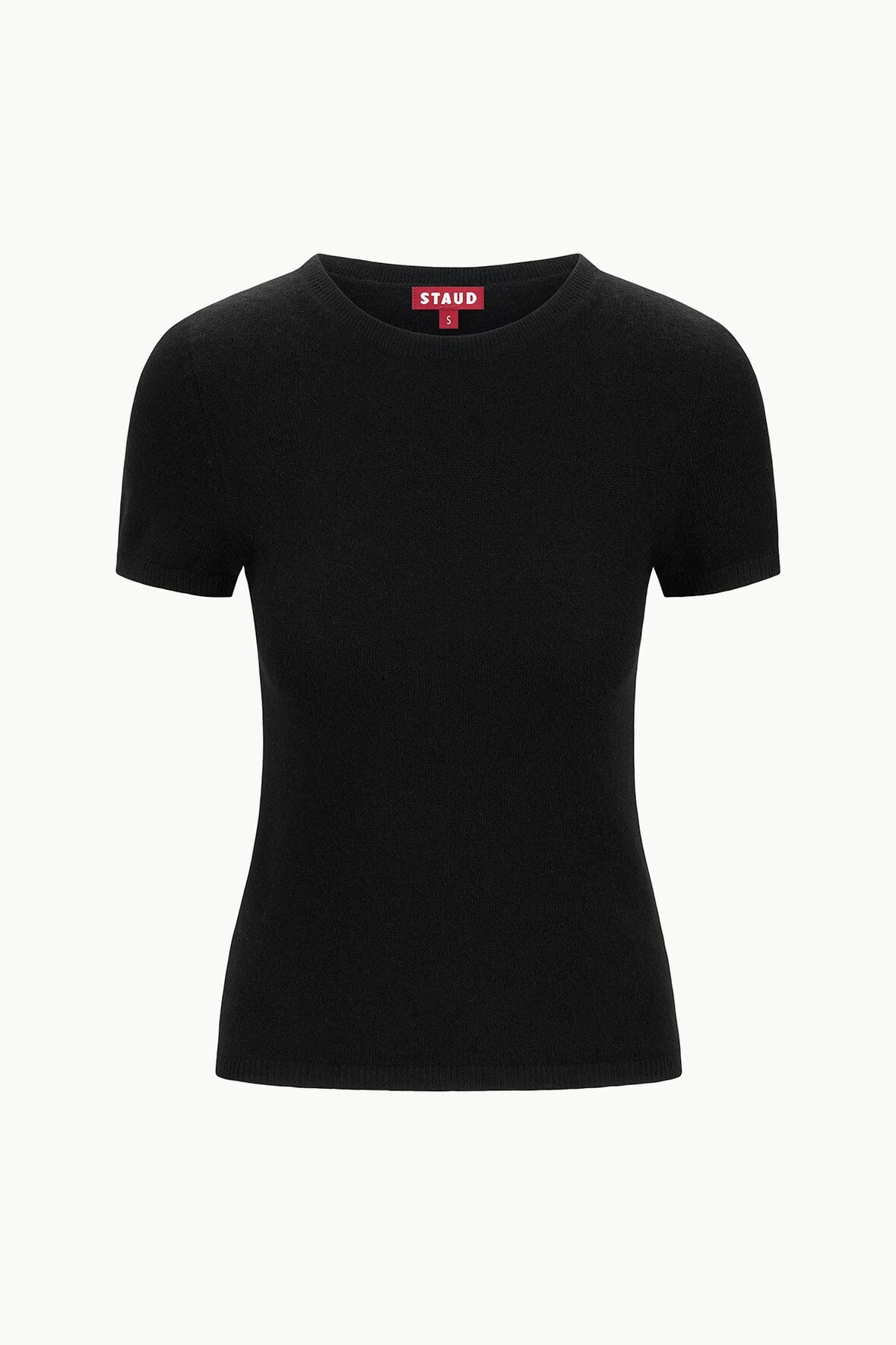 Image EASY CASHMERE TEE | BLACK 5 of 5 and Clicking this image will trigger a zoom pop-up