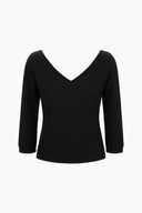 Image MICK CASHMERE SWEATER | BLACK 4 of 4