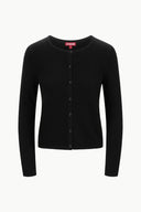 Image MIDNIGHT CASHMERE CARDIGAN | BLACK 6 of 6