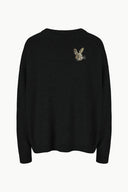 CUSTOM STAUD x C.BONZ SERRANO CASHMERE SWEATER | BLACK