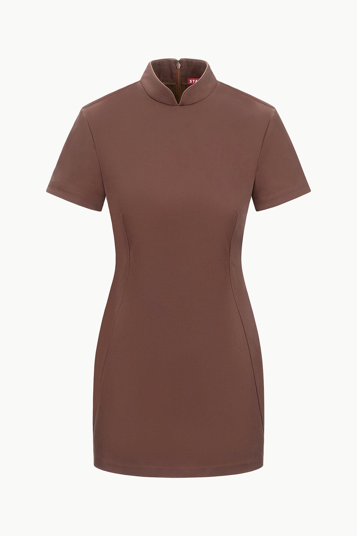 Image CASS DRESS | DARK CHOCOLATE 5 of 5 and Clicking this image will trigger a zoom pop-up