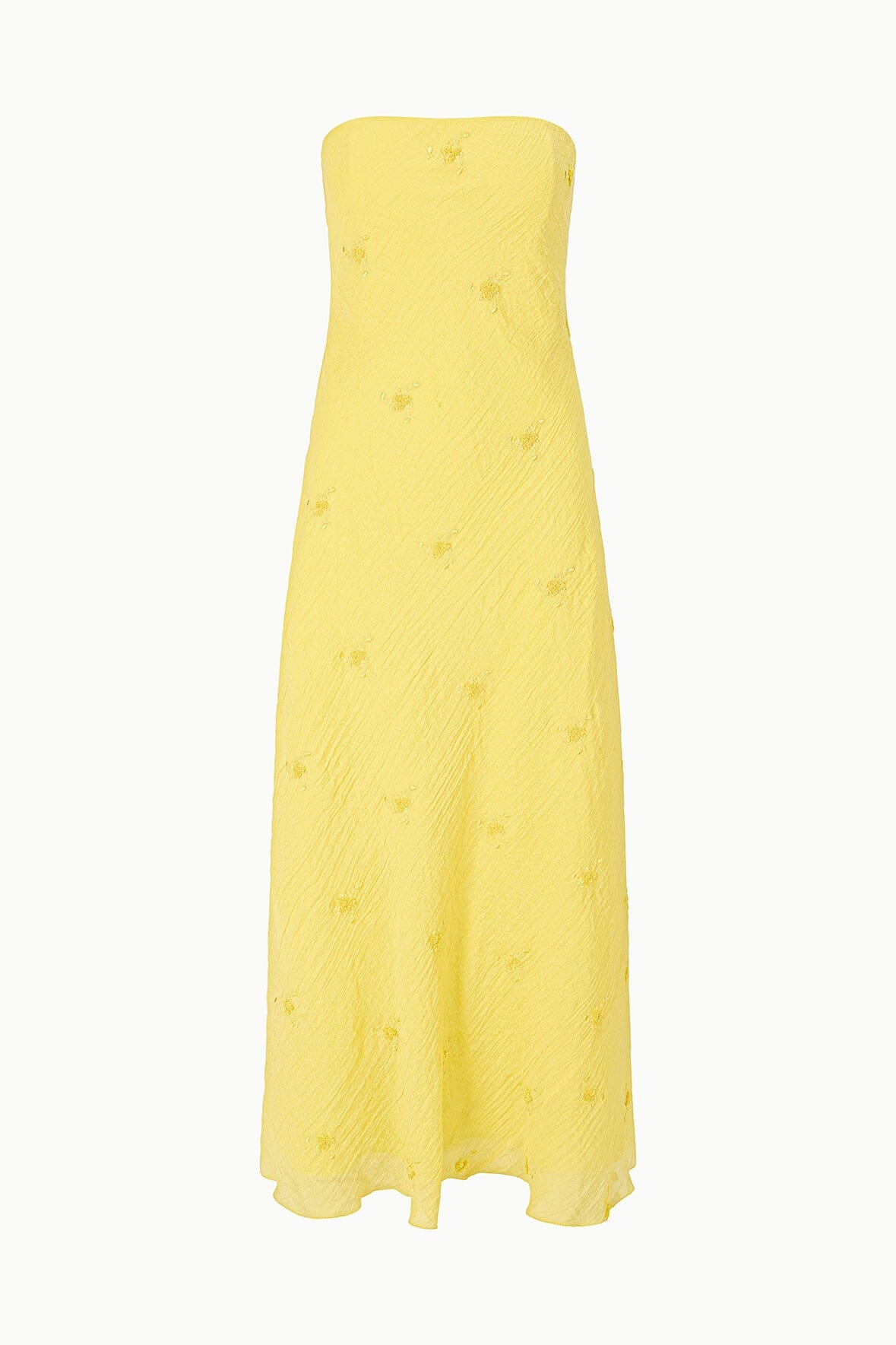 STAUD, Cassie Dress in Lemon Custard, Size 0 STAUD, Cassie Dress in Lemon Custard, Size 0