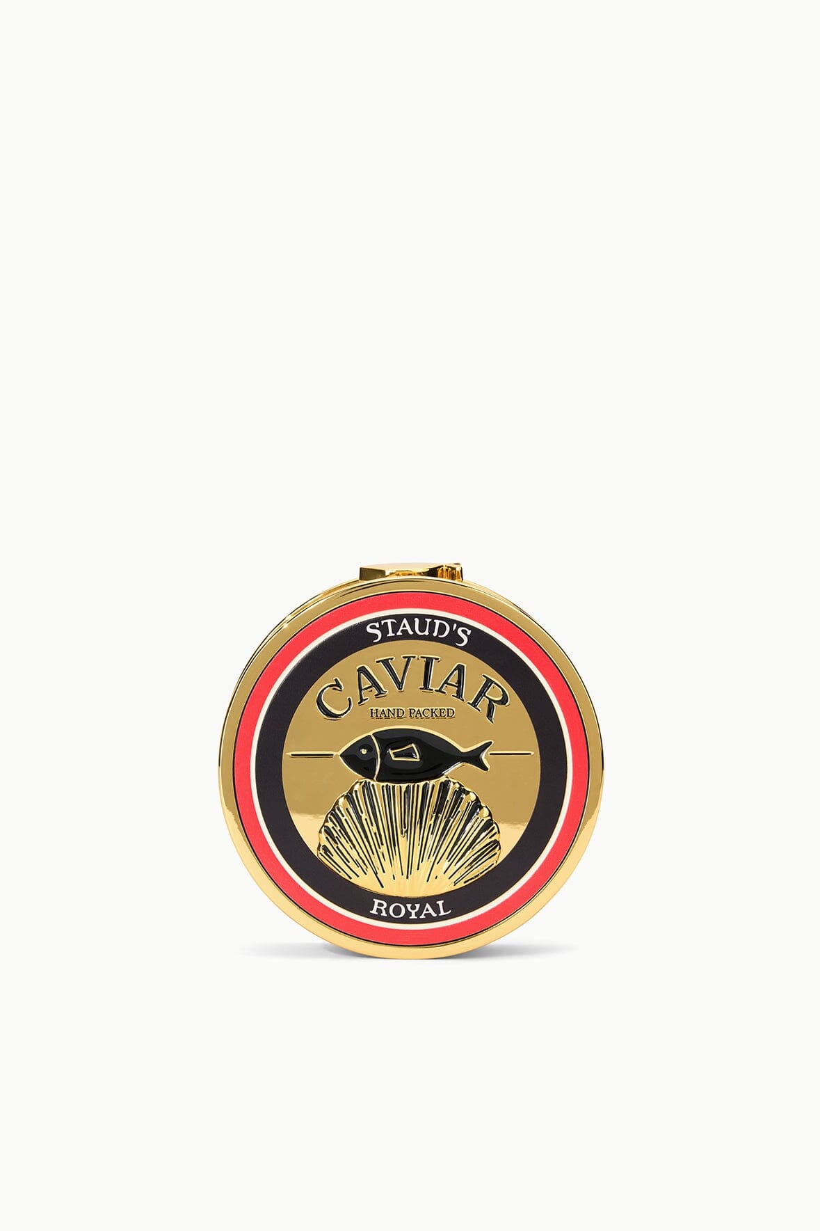 STAUD RESORT 2026 CAVIAR METAL TIN