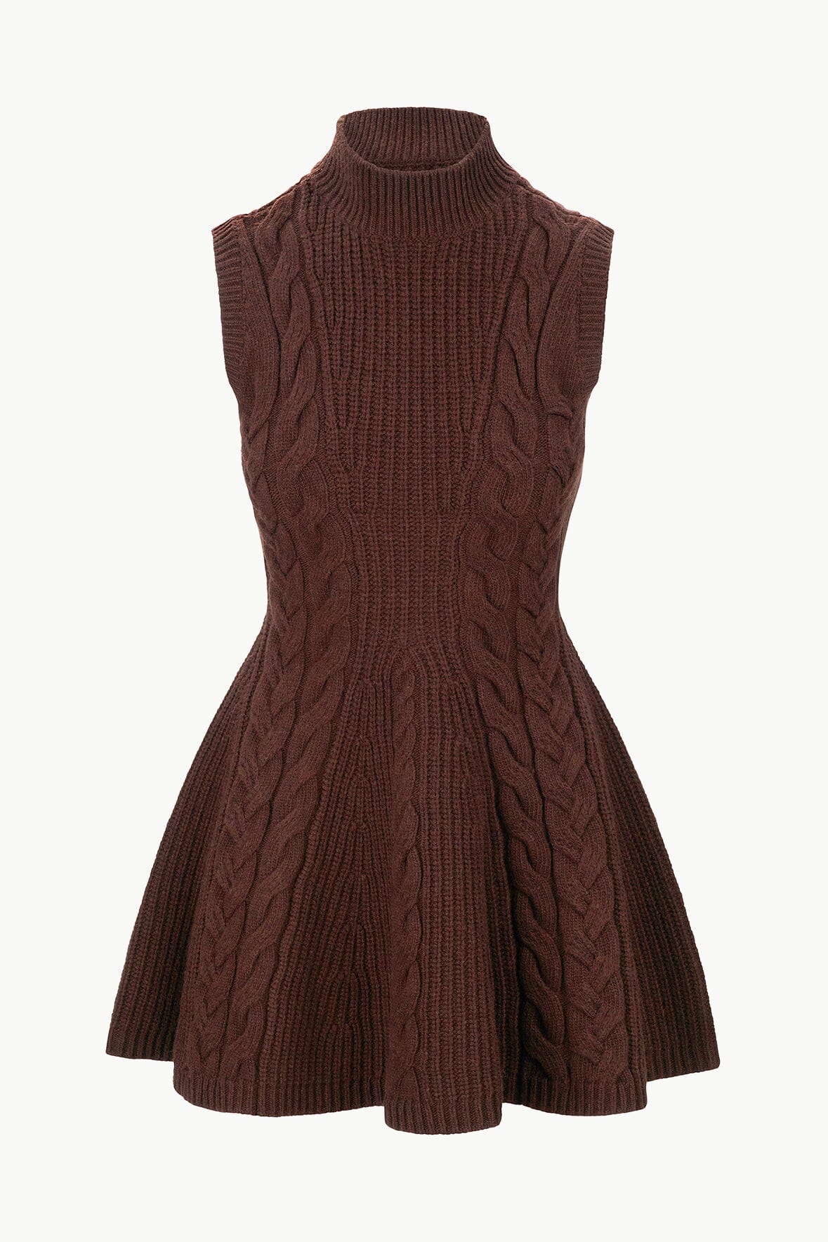 Image CHARADE DRESS | DARK CHOCOLATE 7 of 7 and Clicking this image will trigger a zoom pop-up