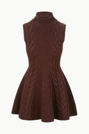 Image CHARADE DRESS | DARK CHOCOLATE 5 of 5