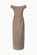 Image CHEYENNE DRESS | TAUPE 5 of 5