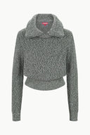 Image CHRISTOPHER SWEATER | BLACK MELANGE 4 of 4