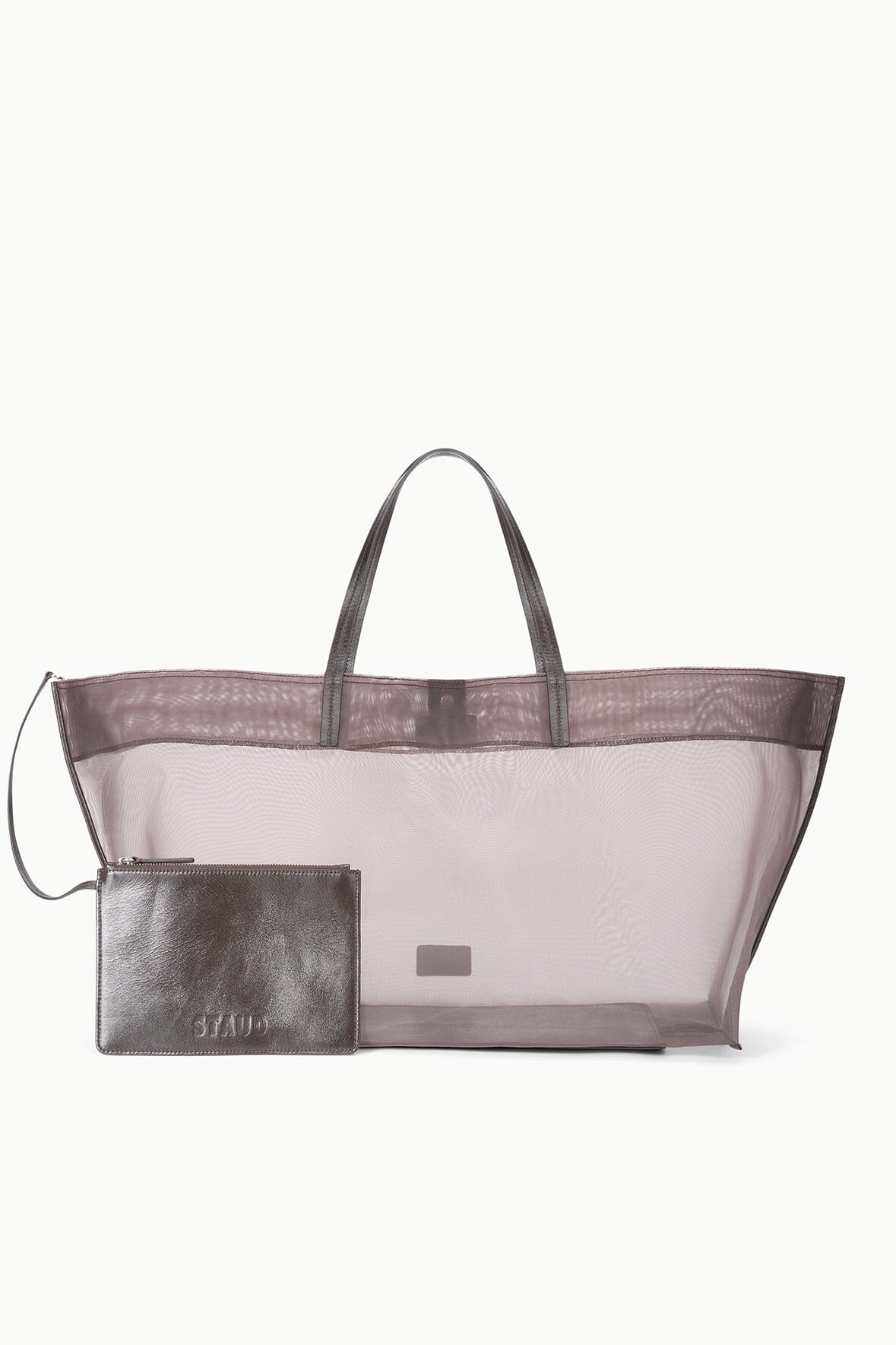 STAUD CHRISTOS LARGE MESH TOTE ESPRESSO