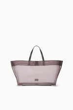 CHRISTOS LARGE MESH TOTE | ESPRESSO