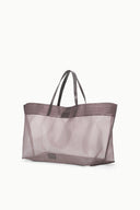 CHRISTOS LARGE MESH TOTE | ESPRESSO