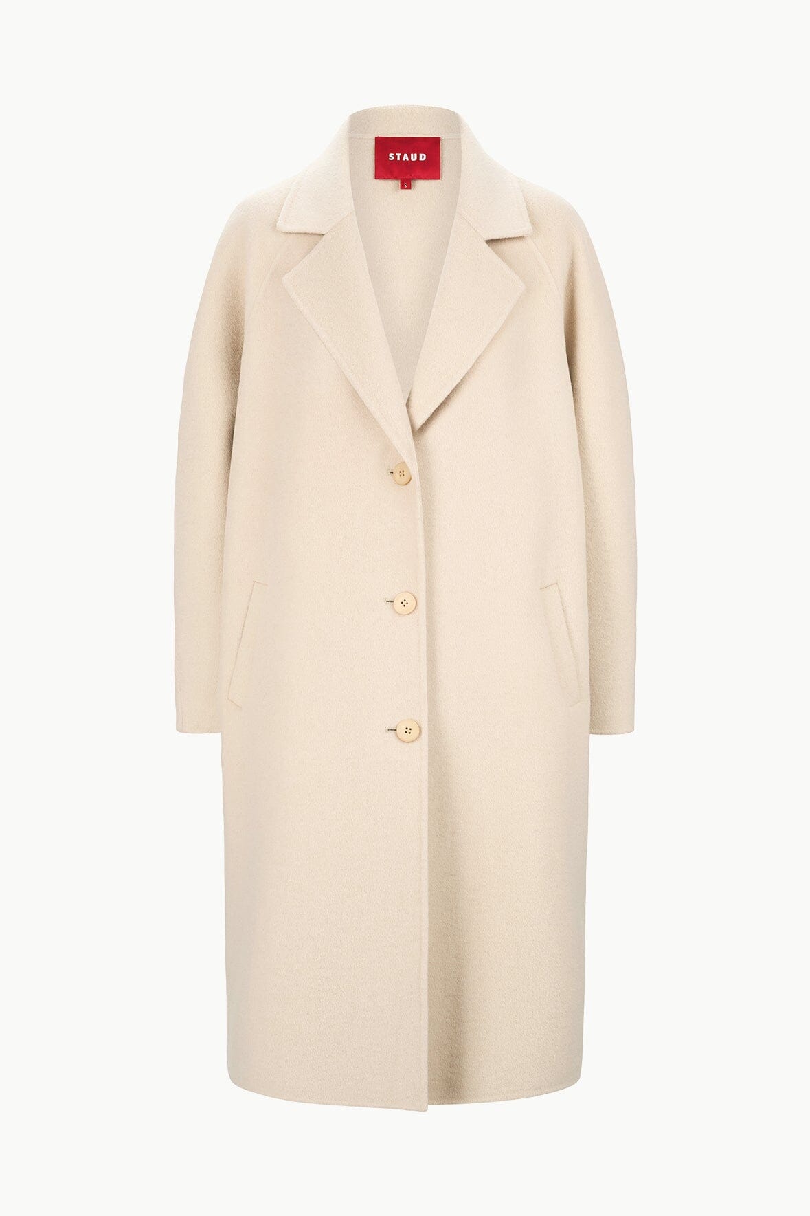 Image CHRYSALIS COAT | OYSTER 5 of 5 and Clicking this image will trigger a zoom pop-up