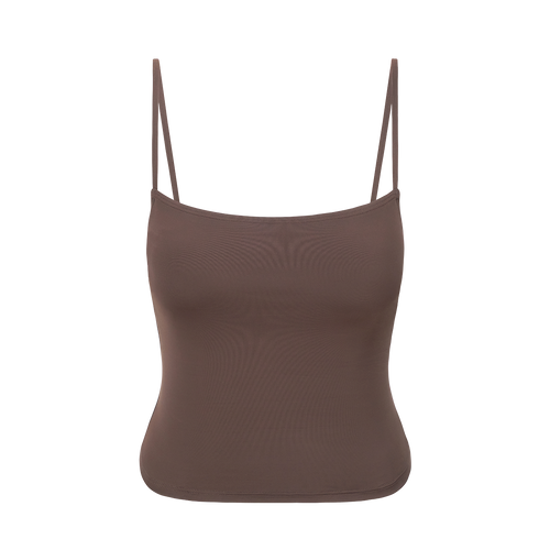 CLEO TANKINI TOP  DARK CHOCOLATE