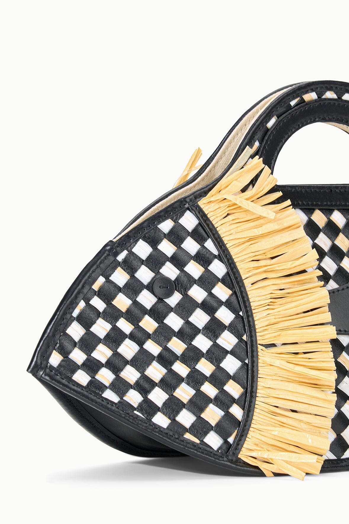 Image CLEO FISH BASKET BAG | BLACK NATURAL 5 of 6 and Clicking this image will trigger a zoom pop-up
