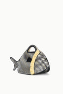 Image CLEO FISH BASKET TOTE | BLACK NATURAL 3 of 6