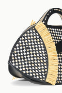 Image CLEO FISH BASKET TOTE | BLACK NATURAL 5 of 6