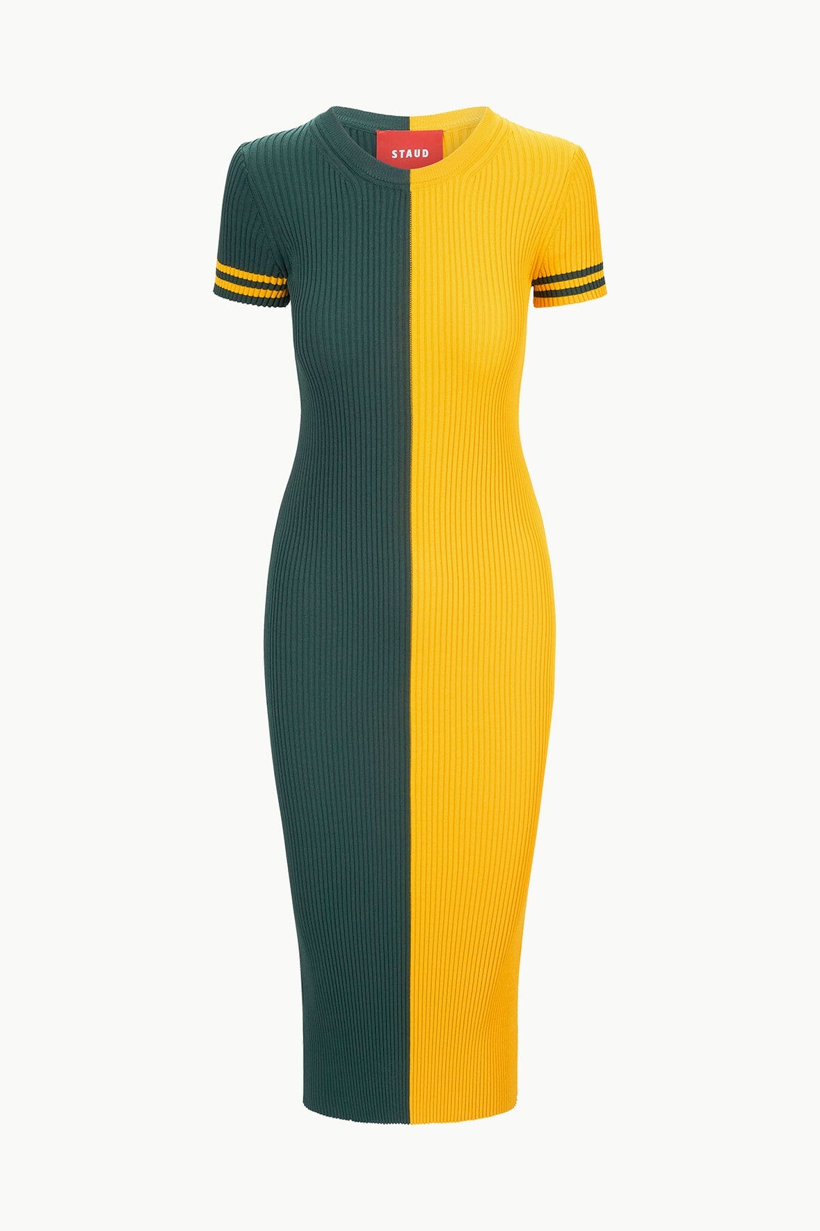 Image THE STAUD NFL COLLEEN DRESS | PACKERS 6 of 7 and Clicking this image will trigger a zoom pop-up