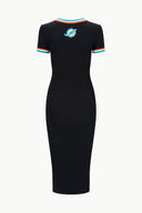 Image THE STAUD NFL COLLEEN DRESS | DOLPHINS 7 of 7