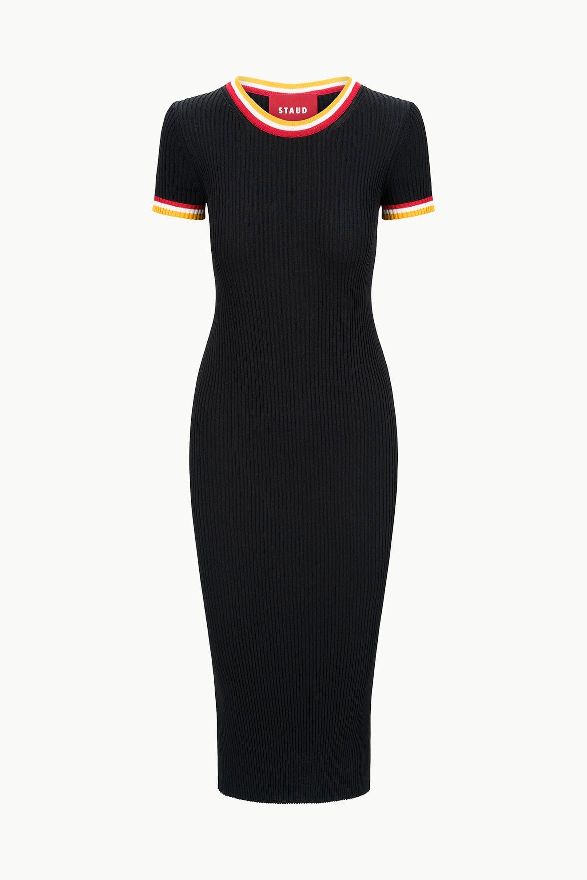 Image THE STAUD NFL COLLEEN DRESS | 49ERS BLACK 6 of 7 and Clicking this image will trigger a zoom pop-up